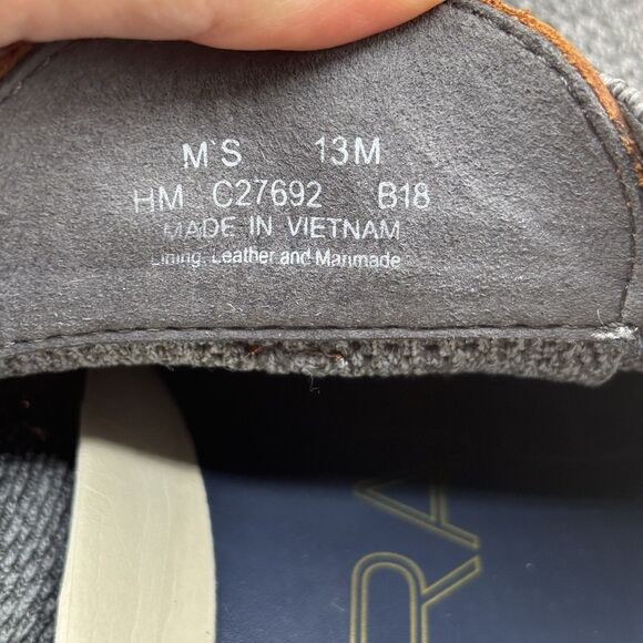 Cole Haan Gray Zerogrand Stitchlite Wingtip Oxford Dress Shoe C27692 Men Size 13 main image 6